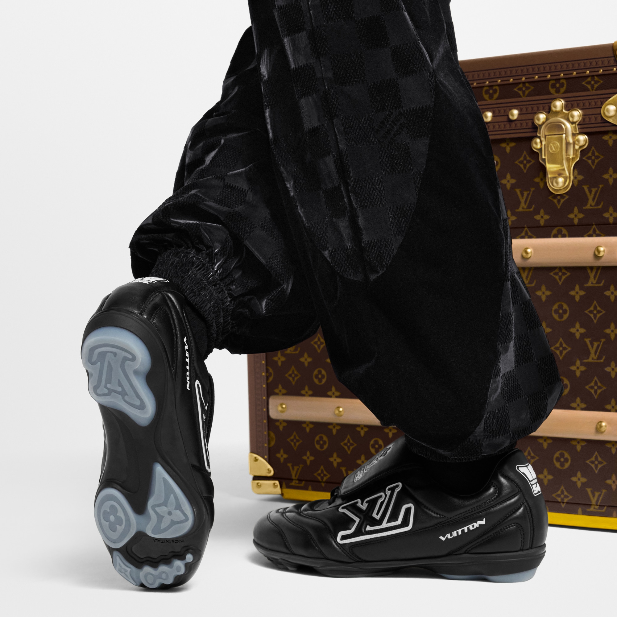 LV Footprint Soccer Sneaker - Men - Shoes | LOUIS VUITTON ®